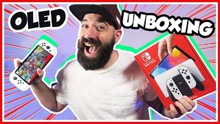 DE Nintendo Switch OLED UNBOXING + VERGELIJKING