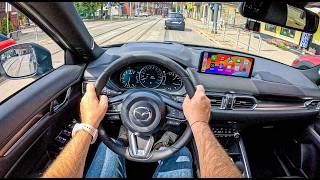 NEW Mazda CX-5 Homura 2024 [2.5 SKY-G 194 hp] |0-100| POV Test Drive #2053 Joe Black