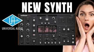 UAD Anthem Analog Synthesizer NEW Synth by Universal Audio QUICK LOOK