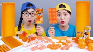 Convenience Store Orange food Jelly Mukbang DONA