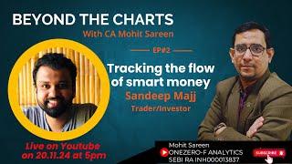 Beyond the Charts with CA Mohit Sareen (Ep-2): Tracking the Flow of Smart Money with Sandeep Majj