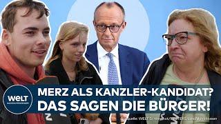 IHRE STIMME: Friedrich Merz statt Wüst und Söder als Kanzlerkandidat der Union? Das sagen Wähler!