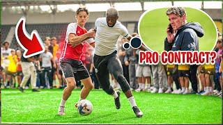 1vs1 Winner gets Pro Trial by 2. Liga Club - Who wins The Pro Contract?