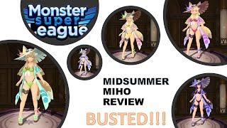 Midsummer Miho! New Limited Primo Astromon Review! Monster Super League