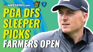 2022 Farmers Insurance Open Top 5 PGA DFS Sleeper Picks | DraftKings, FanDuel Fantasy Golf GPP Plays