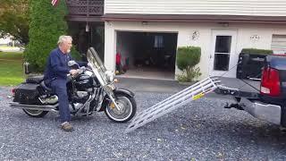 motorcycle loading fails