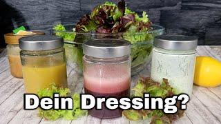 Salatdressing | 3 einfache Rezepte | Dein Favorit?