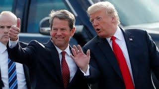 Donald Trump shares support for Gov. Brian Kemp