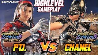 Tekken 8 – PTJ (Jun Kazama) vs CHANEL (Zafina) – T8 High Level Match!