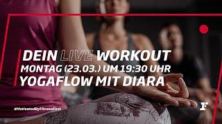 Fitness First Live Workout - YogaFlow mit Diarra