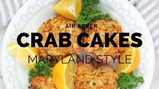 Air Fryer Crab Cakes (Maryland-Style)