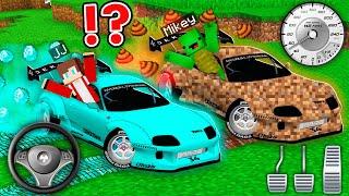 Rich JJ Car Boss vs Mikey Poor Car Boss Challenge in Minecraft - Maizen ?!