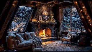  Fireside Escape: Cozy Winter Ambience for Relaxation and Sleep