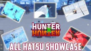 Showcasing Every Hatsu Ability in Hunter X Hunter Ultimate Finale | Roblox