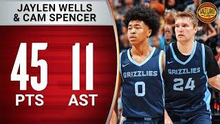 Jaylen Wells (27 PTS) & Cam Spencer (18 PTS) Lead The Grizzlies In The Salt Lake City Summer League!