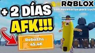 ¡Así hice +14,000 RENACIMIENTOS!  MUSCLE LEGENDS  | ROBLOX