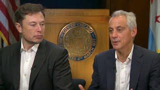 Elon Musk, Rahm Emanuel address skeptics of high-speed Chicago train