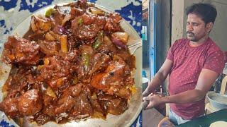 Street Style Chilli Chicken of Rahama  || Best Chilly Chicken of Odisha || Indian Street food