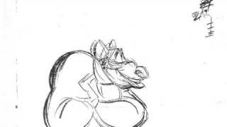 Glen Keane - Rough Ratigan Animation