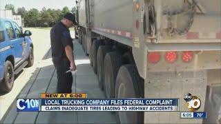 Local trucking company files federal complaint