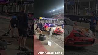 AjithKumar pit stop Dubai 24h race 2025#AjithKumarRacing#dubai24hracemichelin