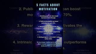5 Powerful Facts About Motivation That Actually Work#shorts