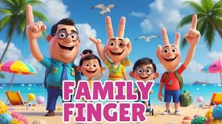 Family Finger Nursery Rhyme | Fun Kids Song | Fingerplay for Children