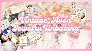 Vintage Avon Jewelry Unboxing 