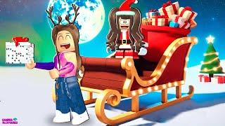 ENTREGUEI PRESENTES DE NATAL COM MINHA MÃE! ROBLOX