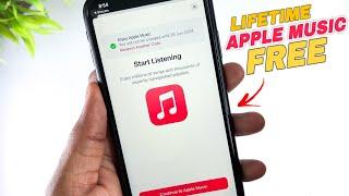 Get APPLE Music Free For Lifetime | 101% Live Working Trick