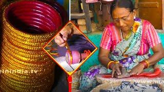 Handmade Glass Bangles making - Never Seen Before - Be a Creator