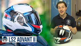 LS2 FF910 Advant II Review – The Smallest Flip-Back Helmet? | FortaMoto.com