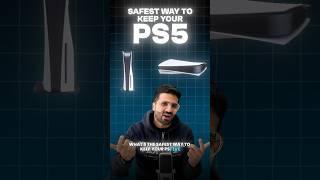 Safest way to keep your PS5 | Horizontal or Vertical? #playstation5 #ps5 #gaming #tipsandtricks