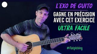 ️ L’exercice de guitare ultra facile pour + de précision : le FlatPicking