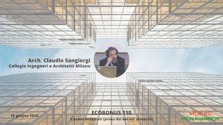 Ecobonus 110 - Claudio Sangiorgi - 18 giugno 2020