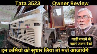 Tata 3523 owner review price emi full detail in Hindi