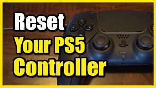 How to Reset PS5 Controller with Button (Fast Tutorial)