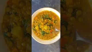 Mediterranean Green Lentil Soup