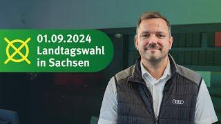 Serviceberater Toni Mentzel zur Landtagswahl 2024