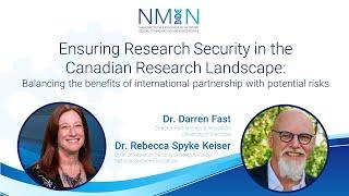 Ensuring Research Security in the Canadian Research Landscape