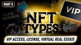 NFT Types: License NFTs & Virtual Land! The Future of Digital Ownership in 2024