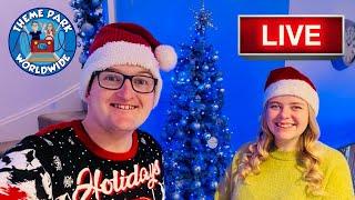 Christmas Eve LIVE Stream! Theme Park Quiz & Festive Fun!