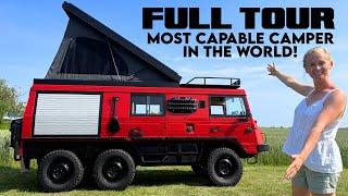 See Inside The RAREST 6x6 Overland Expedition Vehicle: Pinzgauer 718K Tour
