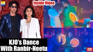 Inside Video : Ranbir Kapoor, Mom Neetu Kapoor & Ranveer Singh dancing with KJO