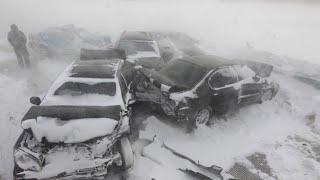 Highways frozen, China in chaos! Thousands of cars trapped as snowstorm strikes multiple provinces