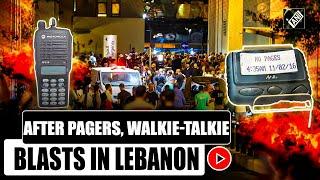 After pager attack, walkie-Talkie blasts across Lebanon, Hezbollah vows retaliation