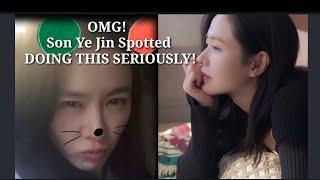 OMG! Son Ye Jin Spotted DOING THIS SERIOUSLY!