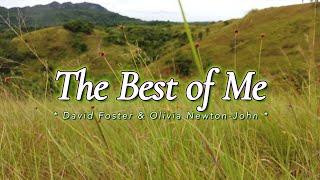 THE BEST OF ME - (Karaoke Version) - in the style of David Foster & Olivia Newton-John