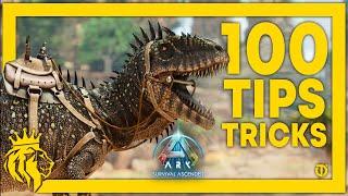 TOP 100 Tips & Tricks For BEGINNERS / EXPERIENCED Players! | ARK: Survival Ascended