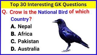 Top 30 Gk Question and Answer | Best Gk Questions and Answers | Gk Quiz in English | GK GS Question